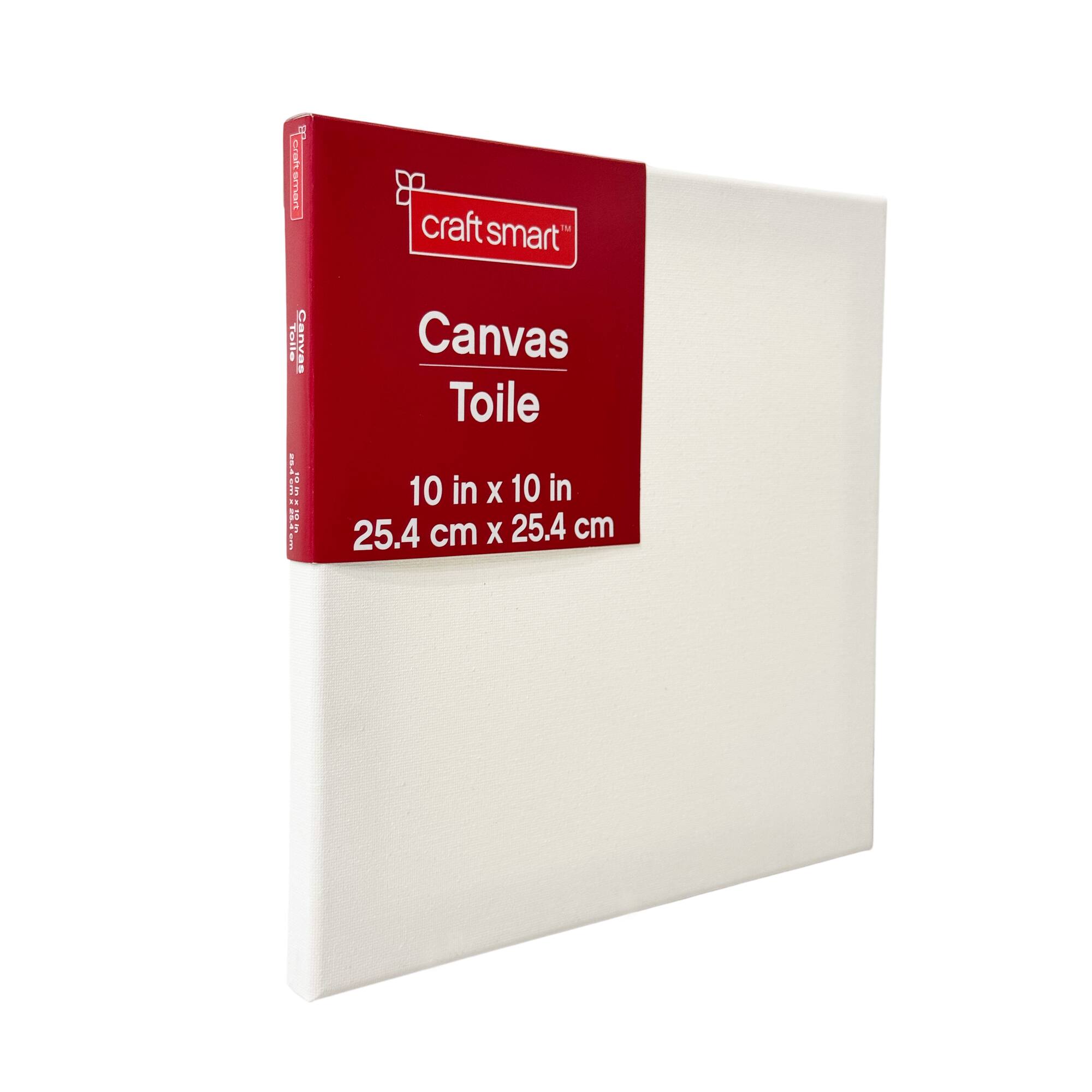 White Cotton Duck Canvas by Craft Smart